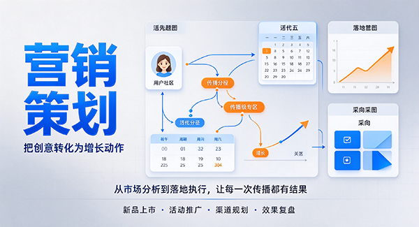 即墨区营销策划